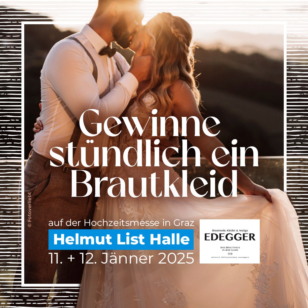 Hochzeitsmesse Graz - Gewinnspiel Brautkleid